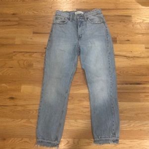 Abercrombie mom jeans